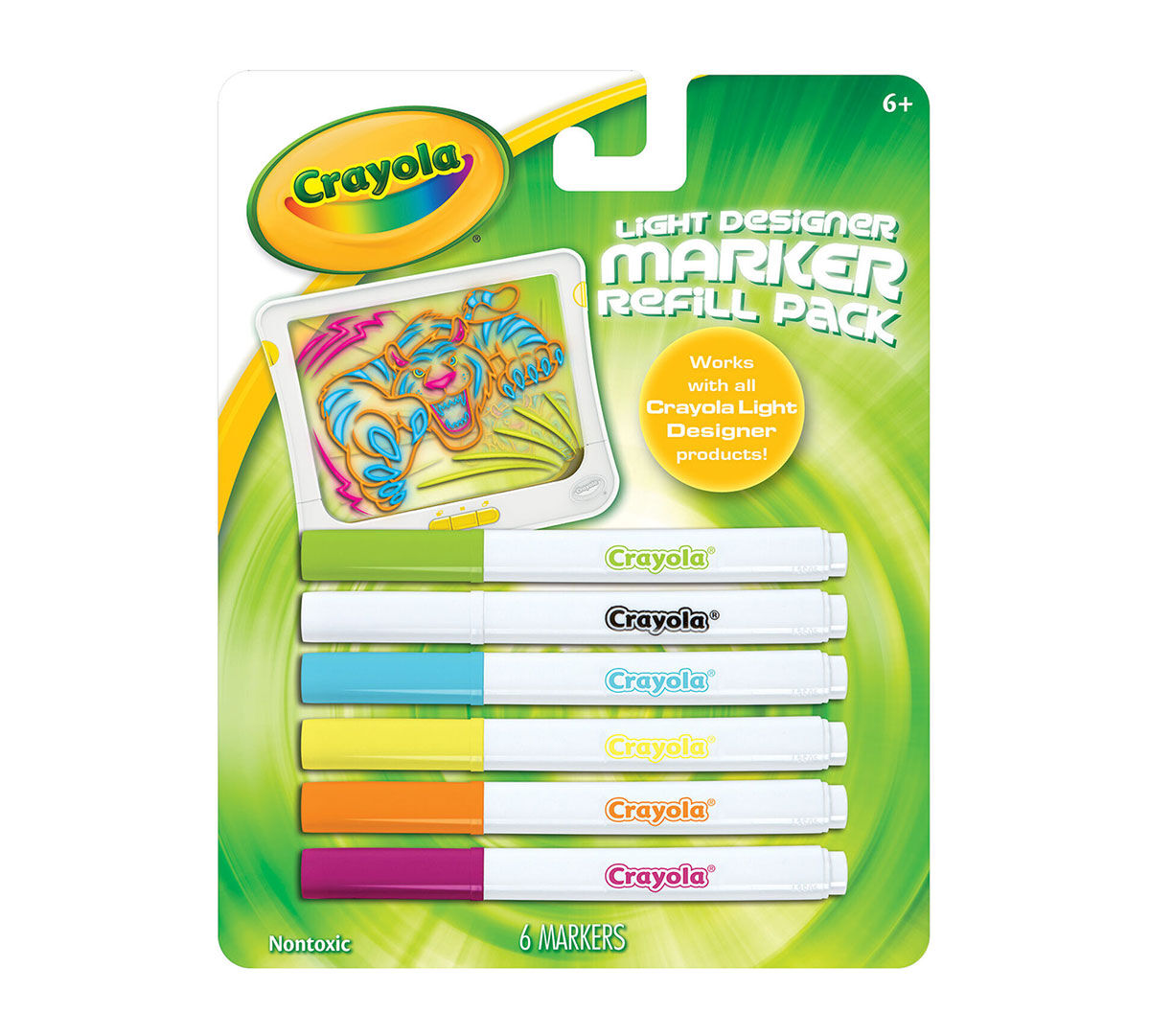Crayola Light Designer Marker Refill Pack 747016 eBay