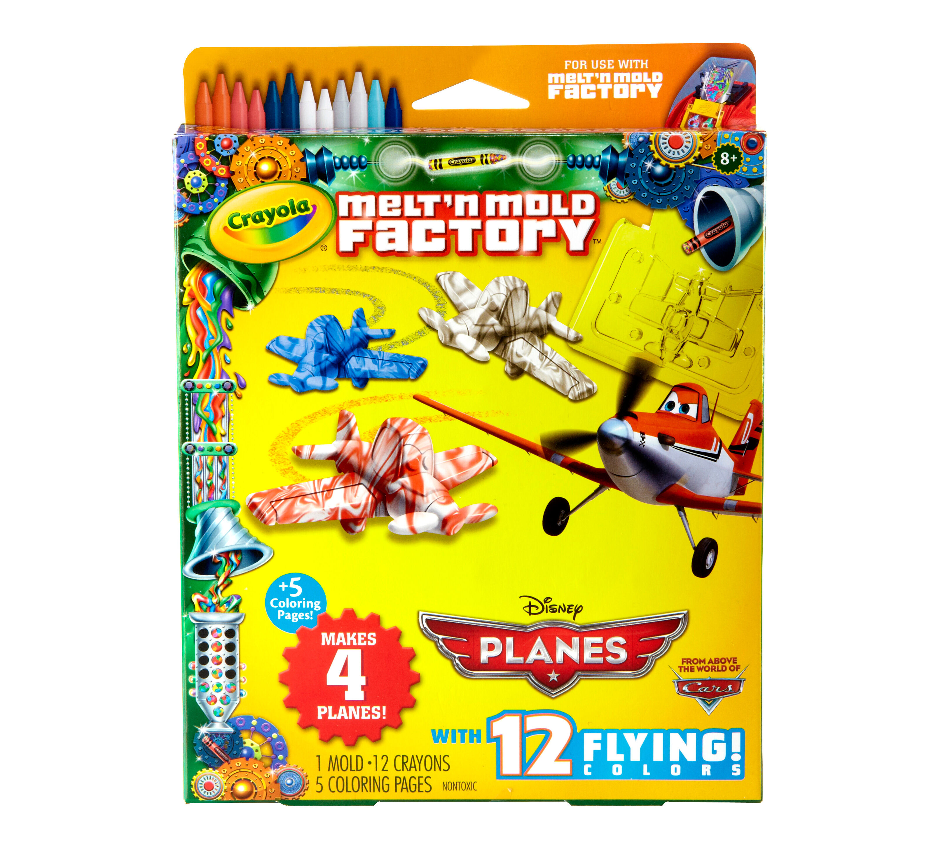 Crayola Melt 'n Mold Factory Disney Planes Refill Pack 747066