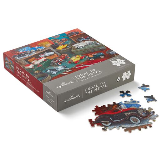 Pedal to the Metal Kiddie Cars 550-Piece Jigsaw Puzzle