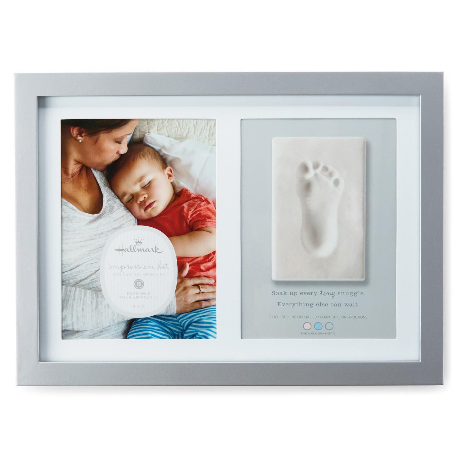 Recordable Photo Frame With Digital Clock