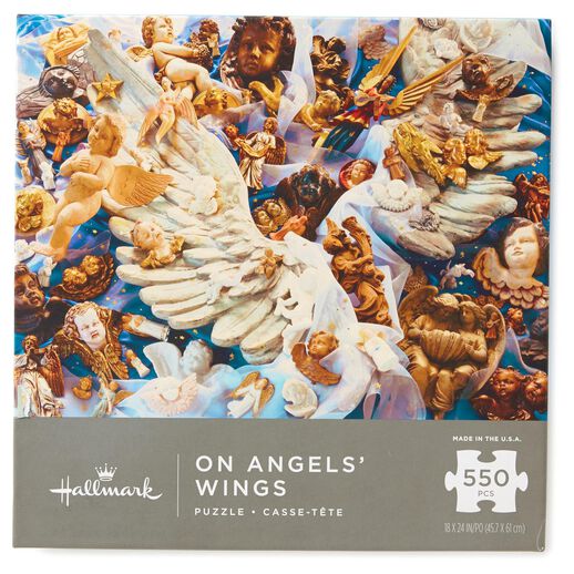 On Angels’ Wings 550-Piece Jigsaw Puzzle