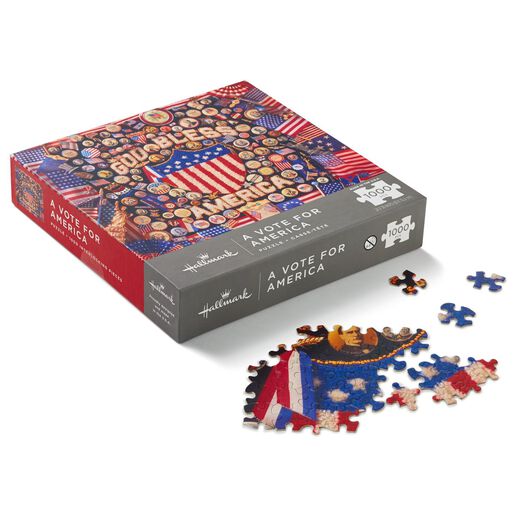 A Vote for America Patriotic 1000-Piece Jigsaw Puzzle