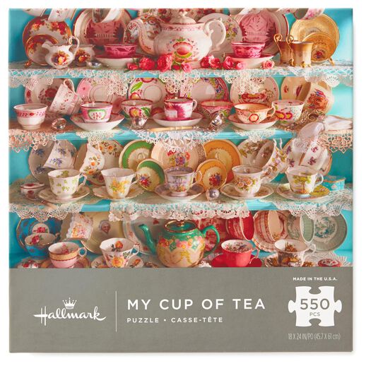 My Cup of Tea 550-Piece Jigsaw Puzzle