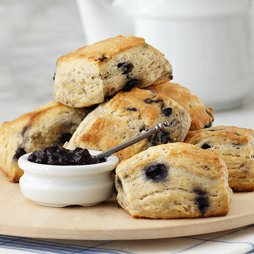 Blueberry Biscuits