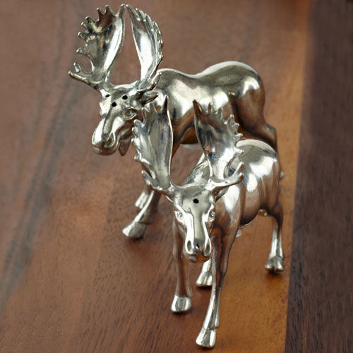 Moose Salt & Pepper Shakers
