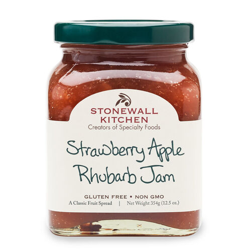Strawberry Apple Rhubarb Jam